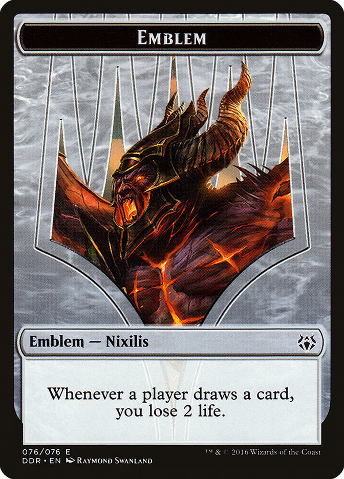 Ob Nixilis Reignited Emblem [Duel Decks: Nissa vs. Ob Nixilis] | GrognardGamesBatavia