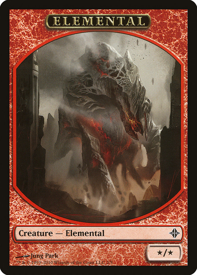 Elemental Token [Rise of the Eldrazi Tokens] | GrognardGamesBatavia