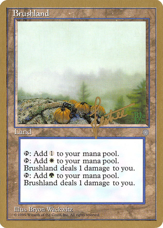 Brushland (Bertrand Lestree) [Pro Tour Collector Set] | GrognardGamesBatavia