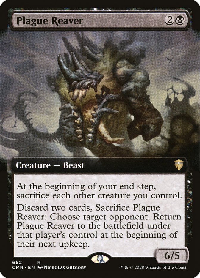 Plague Reaver (Extended Art) [Commander Legends] | GrognardGamesBatavia