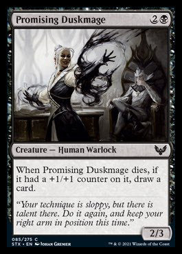 Promising Duskmage [Strixhaven: School of Mages] | GrognardGamesBatavia