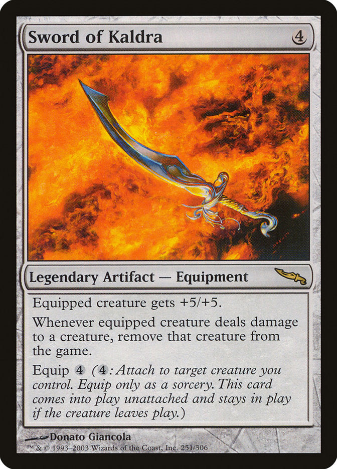 Sword of Kaldra [Mirrodin] | GrognardGamesBatavia