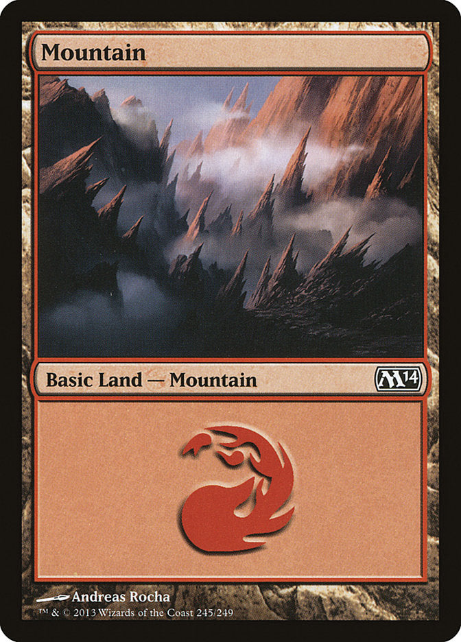 Mountain (245) [Magic 2014] | GrognardGamesBatavia