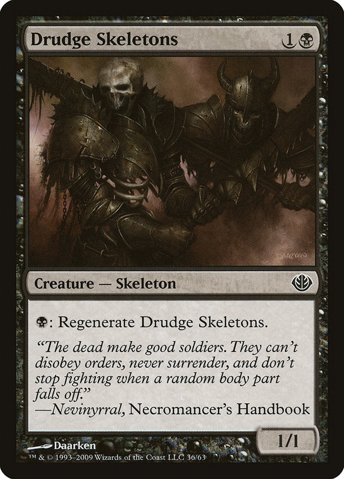 Drudge Skeletons [Duel Decks: Garruk vs. Liliana] | GrognardGamesBatavia