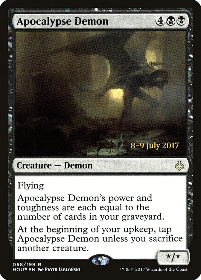 Apocalypse Demon [Hour of Devastation Prerelease Promos] | GrognardGamesBatavia