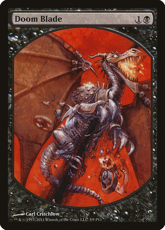 Doom Blade [Magic Player Rewards 2011] | GrognardGamesBatavia