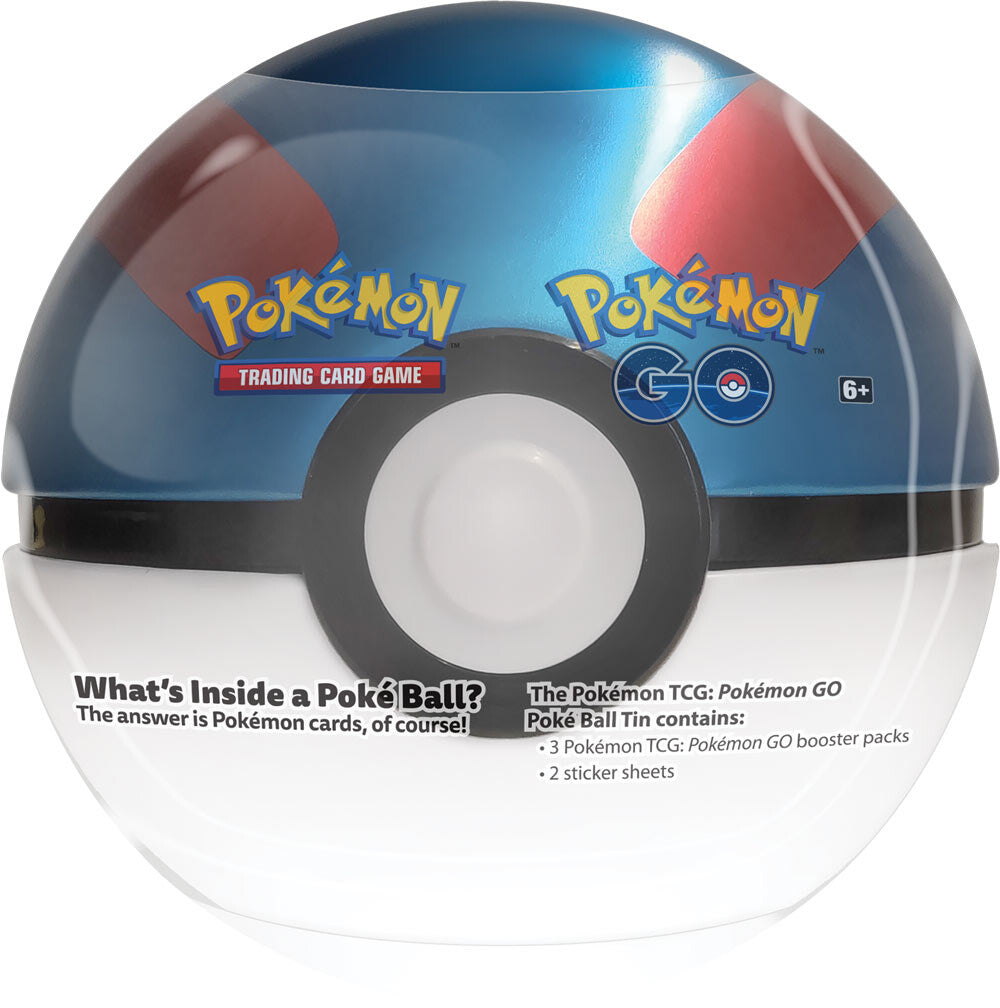 Pokemon GO - Poke Ball Tin (Great Ball) | GrognardGamesBatavia