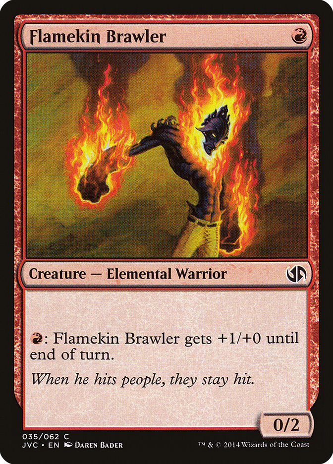 Flamekin Brawler [Duel Decks Anthology] | GrognardGamesBatavia