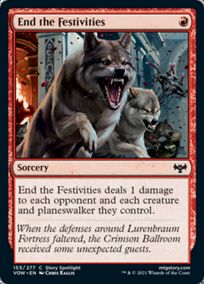 End the Festivities [Innistrad: Crimson Vow] | GrognardGamesBatavia