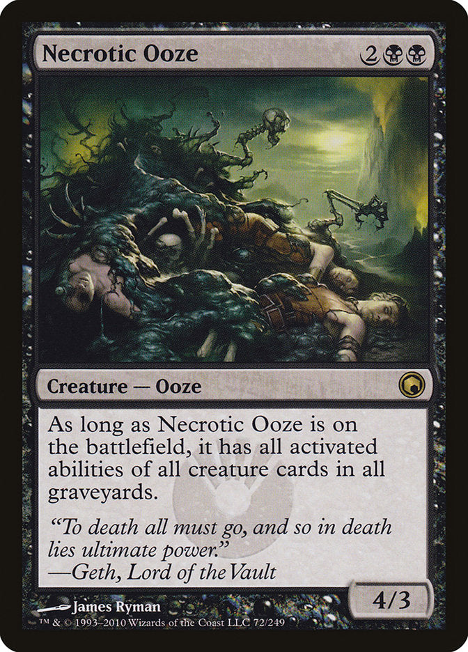 Necrotic Ooze [Scars of Mirrodin] | GrognardGamesBatavia