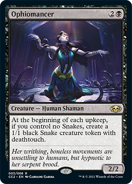 Ophiomancer [Commander Collection: Black] | GrognardGamesBatavia