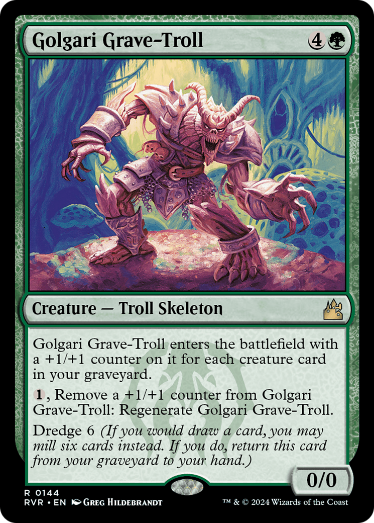 Golgari Grave-Troll [Ravnica Remastered] | GrognardGamesBatavia