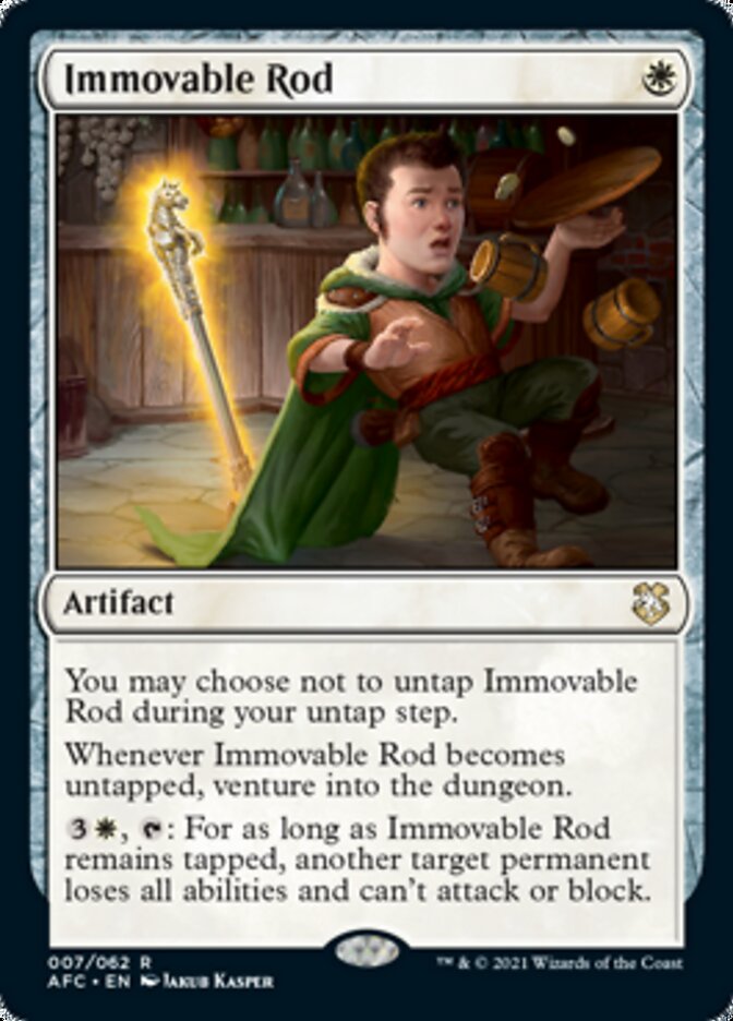 Immovable Rod [Dungeons & Dragons: Adventures in the Forgotten Realms Commander] | GrognardGamesBatavia