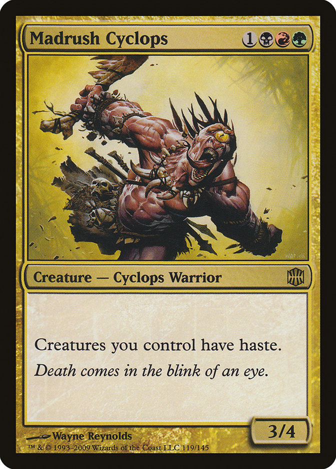 Madrush Cyclops [Alara Reborn] | GrognardGamesBatavia