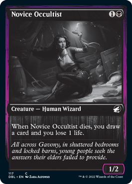 Novice Occultist [Innistrad: Double Feature] | GrognardGamesBatavia