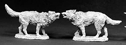 Reaper Bones 02415 Dire Wolves | GrognardGamesBatavia