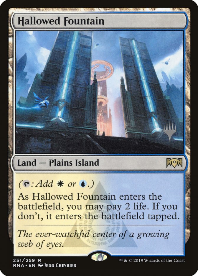 Hallowed Fountain (Promo Pack) [Ravnica Allegiance Promos] | GrognardGamesBatavia