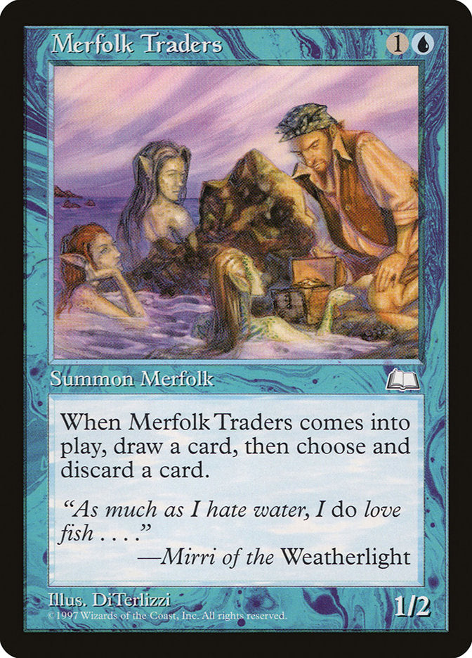 Merfolk Traders [Weatherlight] | GrognardGamesBatavia