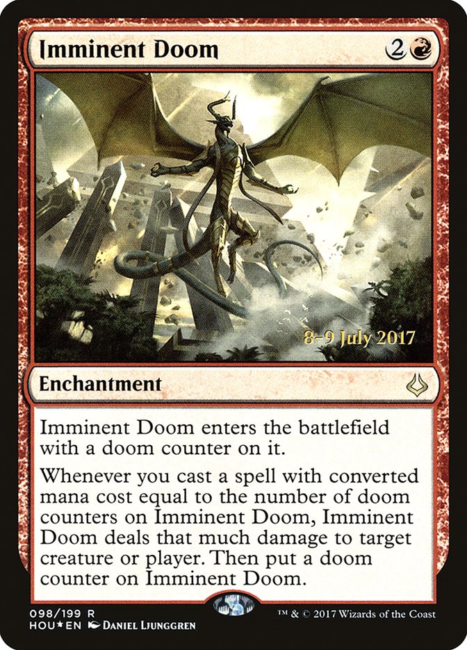 Imminent Doom [Hour of Devastation Prerelease Promos] | GrognardGamesBatavia