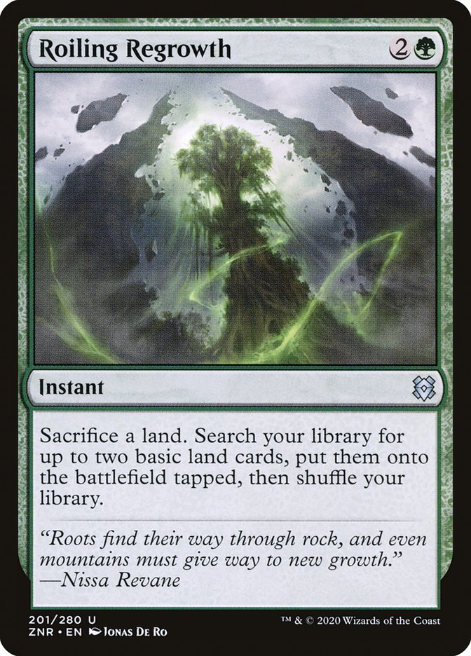 Roiling Regrowth [Zendikar Rising] | GrognardGamesBatavia