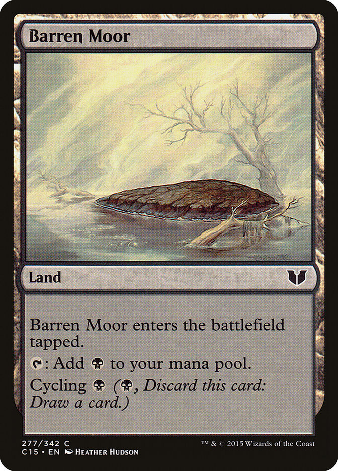 Barren Moor [Commander 2015] | GrognardGamesBatavia