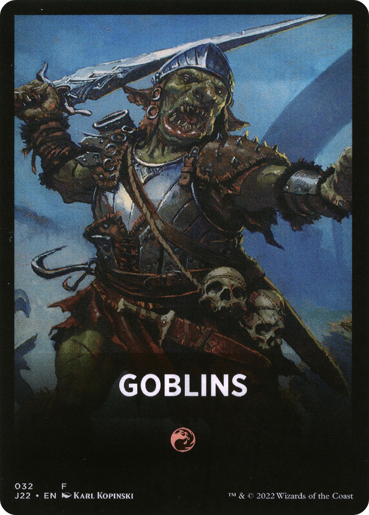 Goblins Theme Card [Jumpstart 2022 Front Cards] | GrognardGamesBatavia