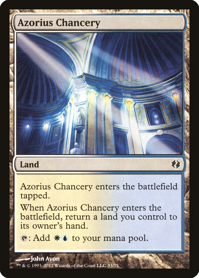 Azorius Chancery [Duel Decks: Venser vs. Koth] | GrognardGamesBatavia