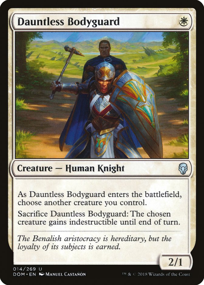 Dauntless Bodyguard [Dominaria] | GrognardGamesBatavia