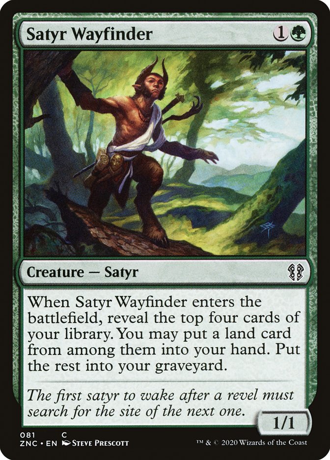 Satyr Wayfinder [Zendikar Rising Commander] | GrognardGamesBatavia