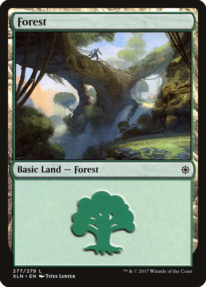 Forest (277) [Ixalan] | GrognardGamesBatavia