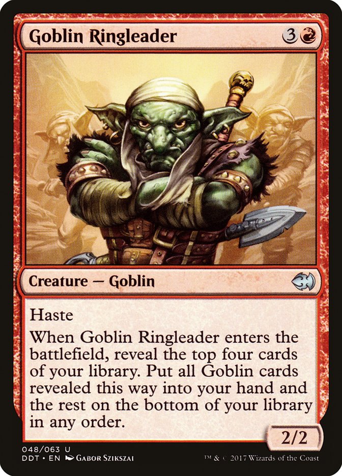 Goblin Ringleader [Duel Decks: Merfolk vs. Goblins] | GrognardGamesBatavia