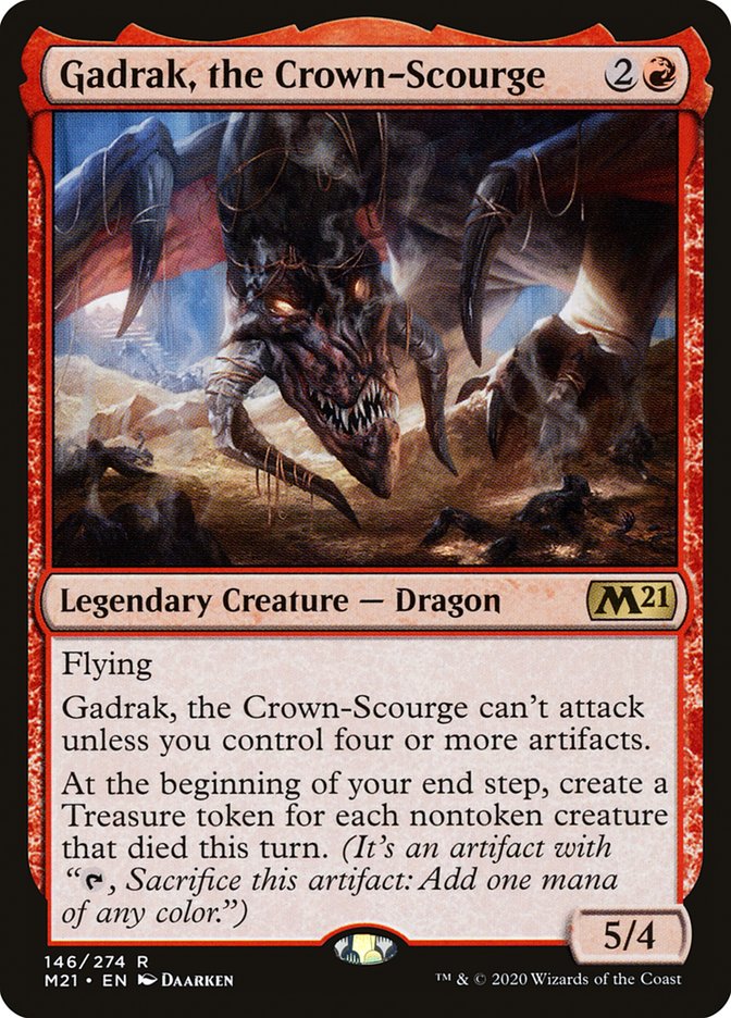 Gadrak, the Crown-Scourge [Core Set 2021] | GrognardGamesBatavia