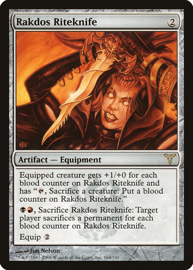 Rakdos Riteknife [Dissension] | GrognardGamesBatavia