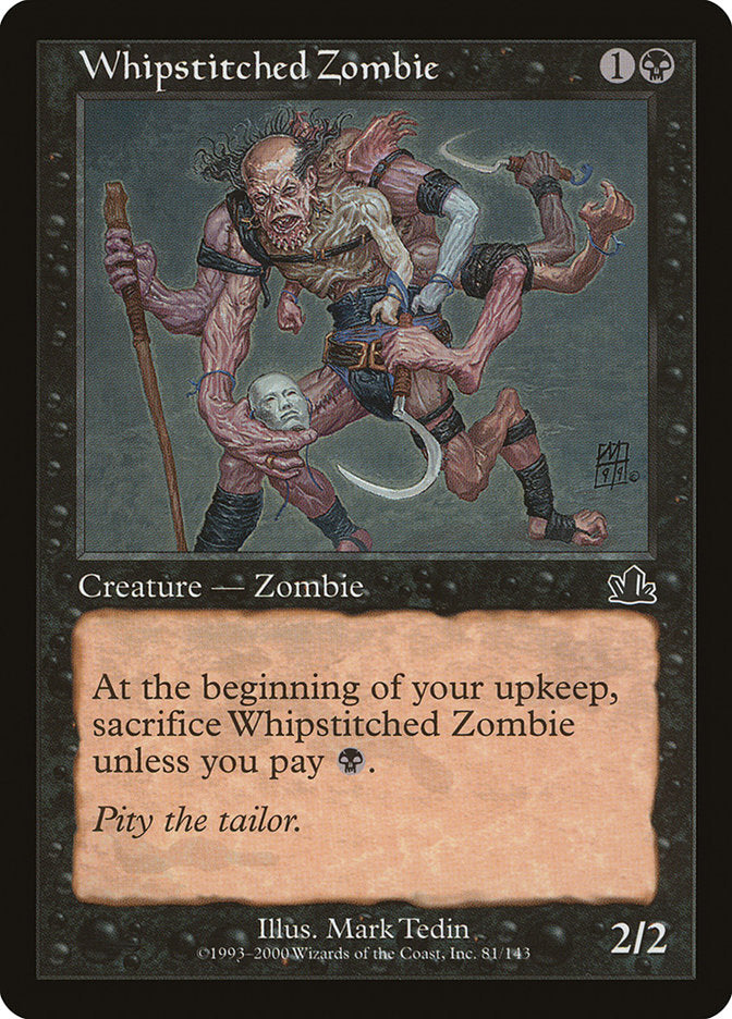 Whipstitched Zombie [Prophecy] | GrognardGamesBatavia