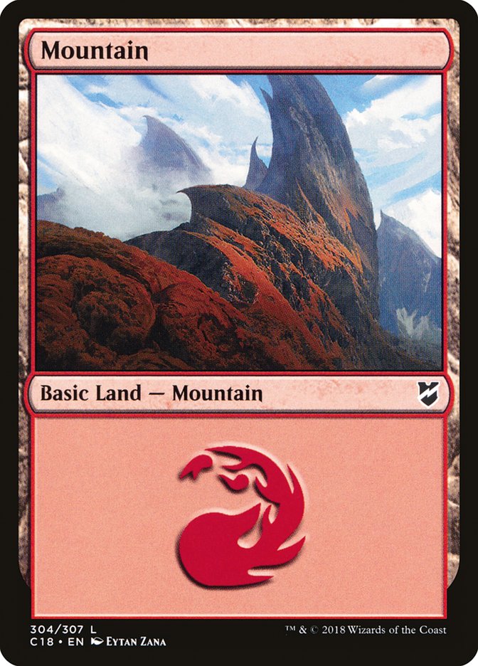 Mountain (304) [Commander 2018] | GrognardGamesBatavia