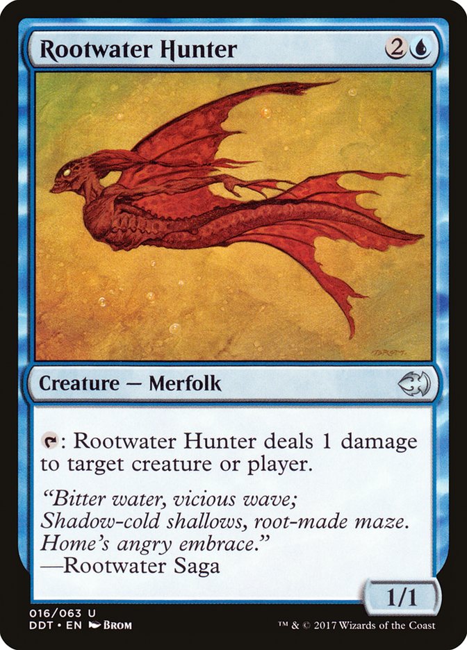 Rootwater Hunter [Duel Decks: Merfolk vs. Goblins] | GrognardGamesBatavia