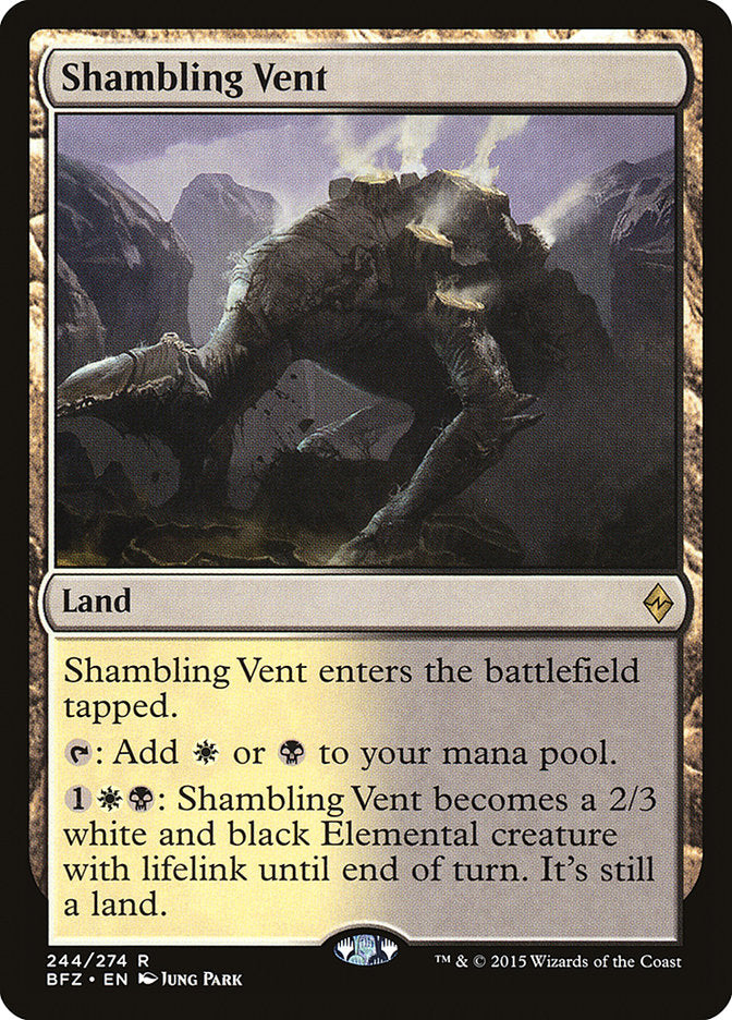 Shambling Vent [Battle for Zendikar] | GrognardGamesBatavia