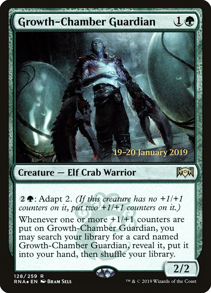 Growth-Chamber Guardian [Ravnica Allegiance Prerelease Promos] | GrognardGamesBatavia