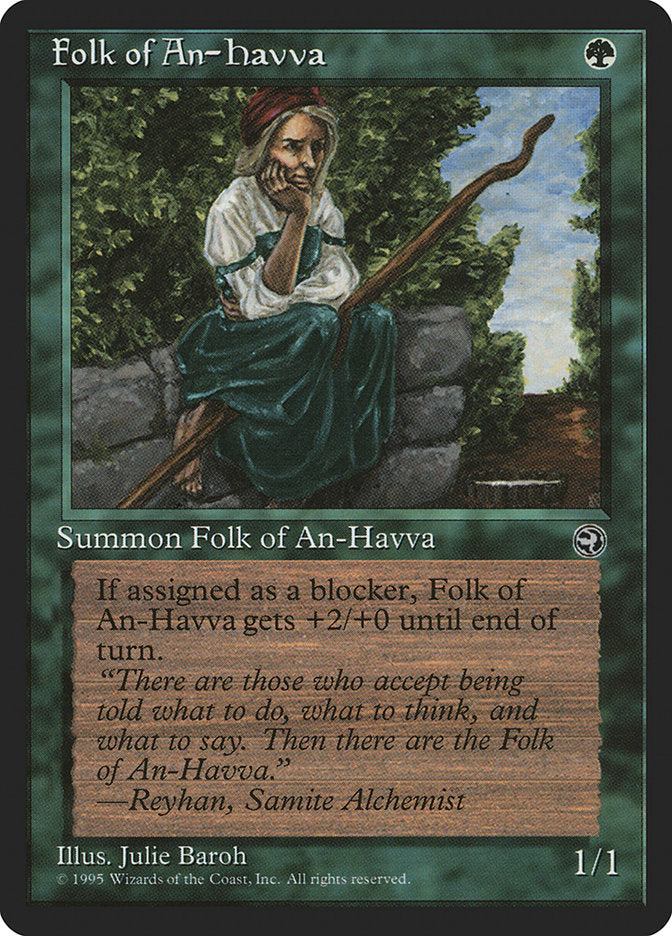 Folk of An-Havva (Reyhan Flavor Text) [Homelands] | GrognardGamesBatavia