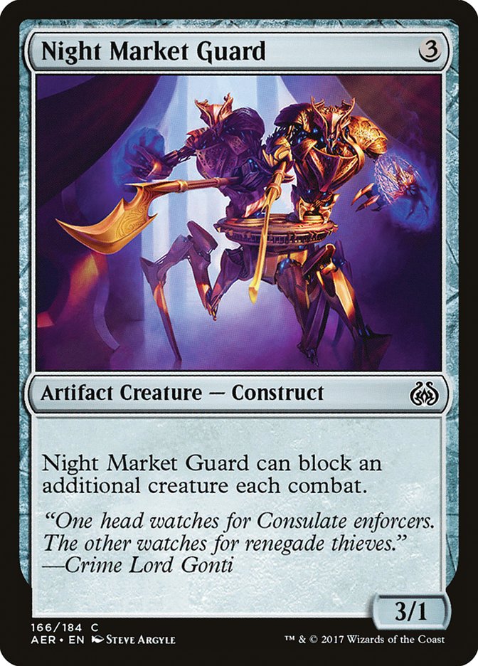 Night Market Guard [Aether Revolt] | GrognardGamesBatavia