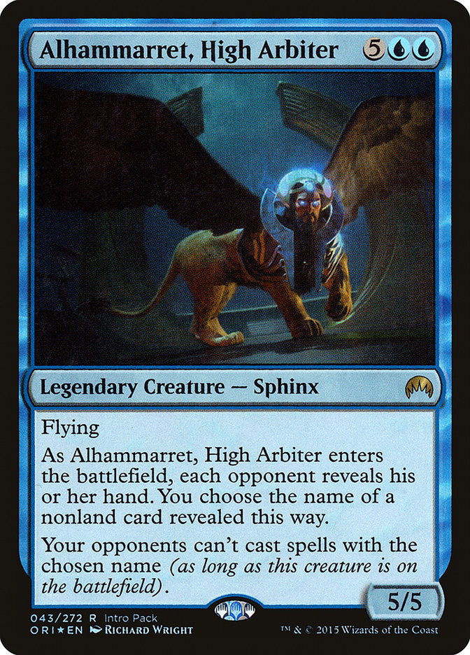 Alhammarret, High Arbiter [Magic Origins Promos] | GrognardGamesBatavia