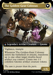 Tetzin, Gnome Champion // The Golden-Gear Colossus (Extended Art) [The Lost Caverns of Ixalan Commander] | GrognardGamesBatavia