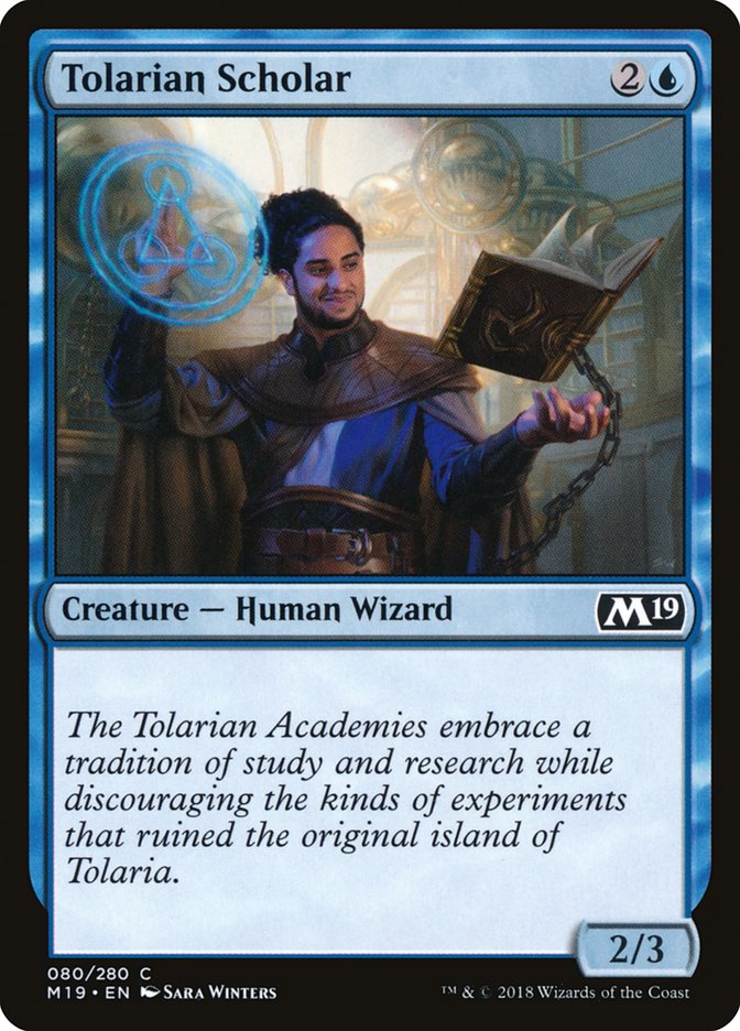 Tolarian Scholar [Core Set 2019] | GrognardGamesBatavia