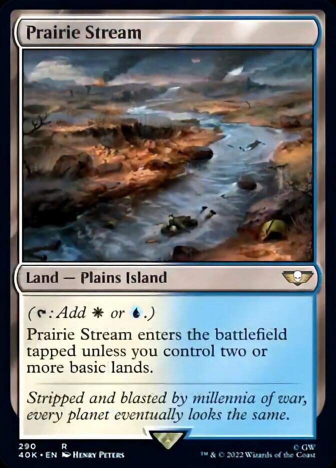 Prairie Stream (Surge Foil) [Universes Beyond: Warhammer 40,000] | GrognardGamesBatavia