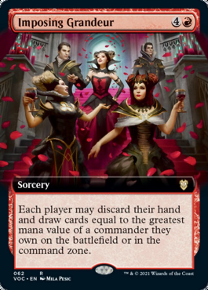 Imposing Grandeur (Extended Art) [Innistrad: Crimson Vow Commander] | GrognardGamesBatavia