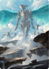 Celestial Colonnade Art Card [Zendikar Rising Art Series] | GrognardGamesBatavia