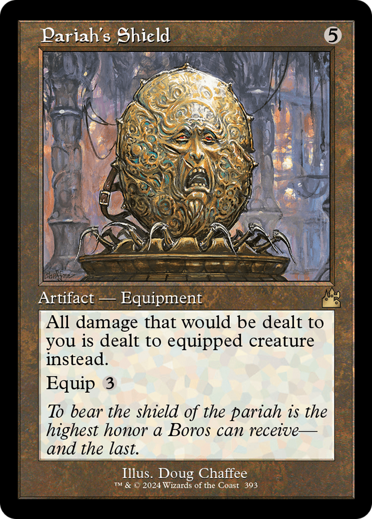 Pariah's Shield (Retro Frame) [Ravnica Remastered] | GrognardGamesBatavia