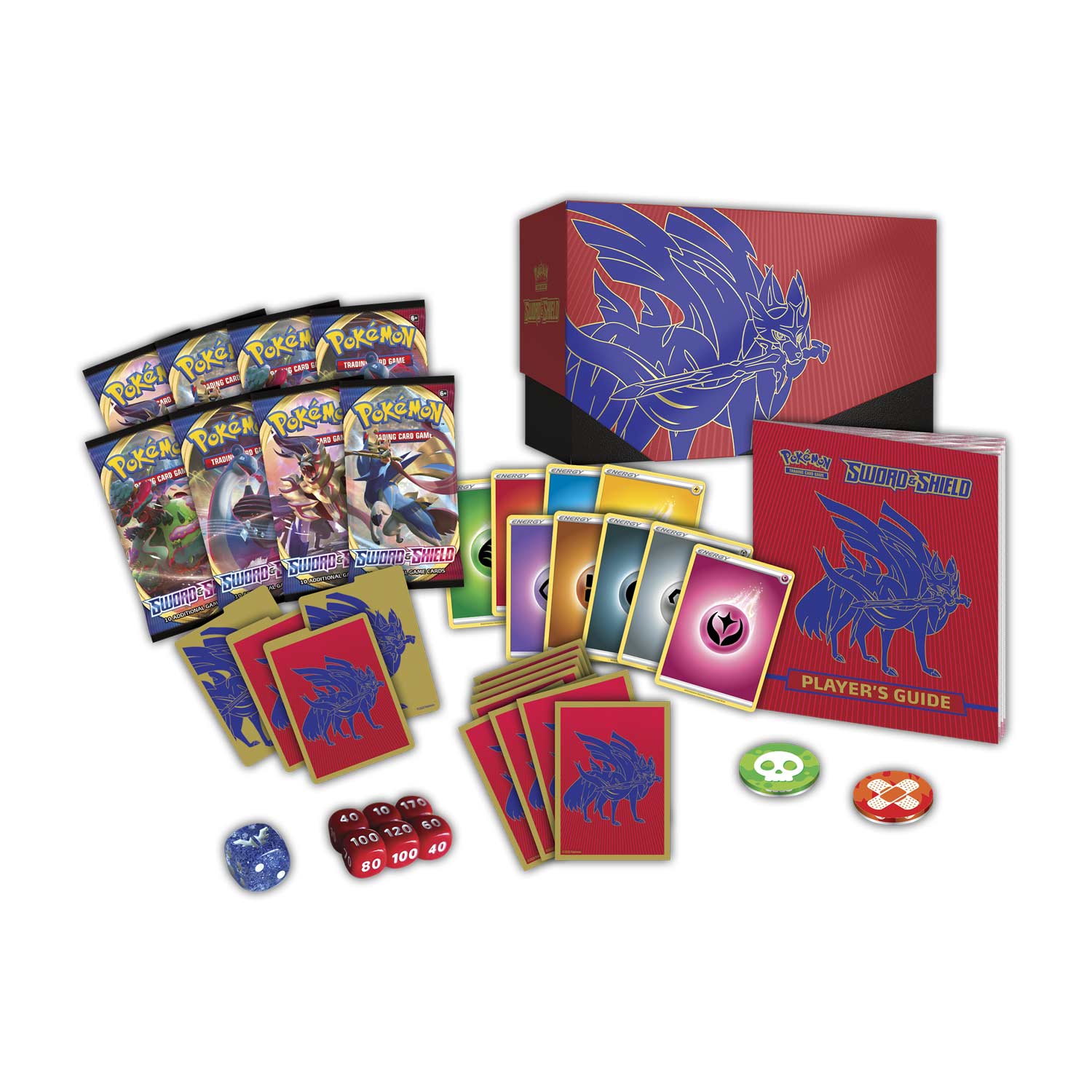 Sword & Shield - Elite Trainer Box (Zacian) | GrognardGamesBatavia