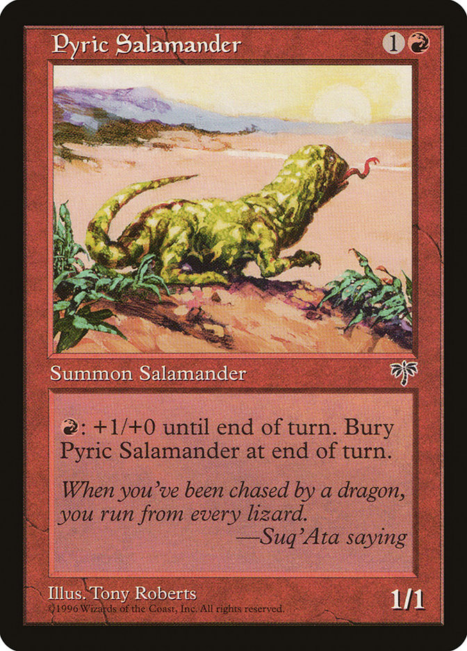 Pyric Salamander [Mirage] | GrognardGamesBatavia