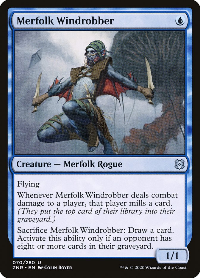 Merfolk Windrobber [Zendikar Rising] | GrognardGamesBatavia